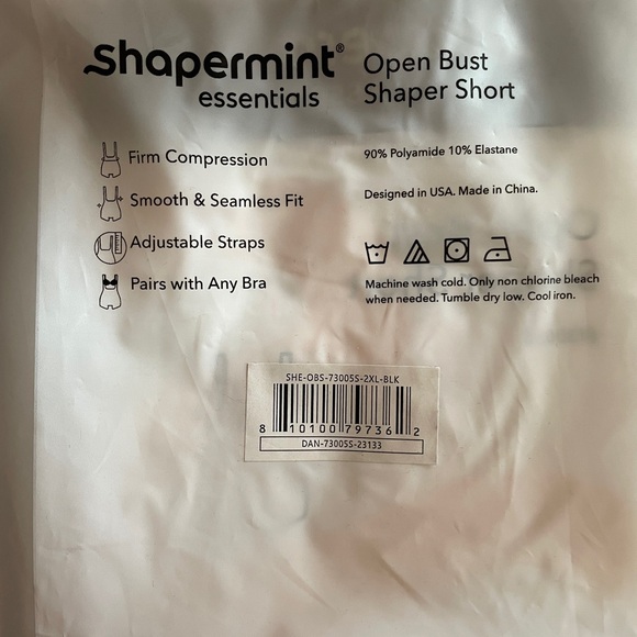 Shapermint open bust shaper shorts - Picture 4 of 8